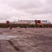 Toyota Park parking in the east lot