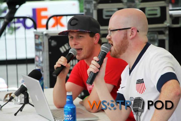 we recorded our third and final live podcast on fountain before, during and after the usa v belgium game.